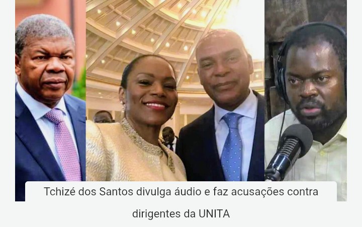 Tchizé dos Santos divulga áudio e faz acusações contra dirigentes da UNITA