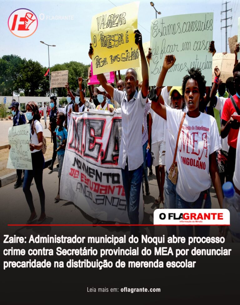Zaire: Administrador municipal do Nóqui abre processo crime contra secretário do MEA por denunciar precaridade na distribuição