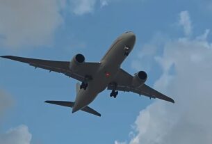 Boeing 787 VIP veio ao Brasil trazendo o presidente de Angola em uma visita particular de 22 dias